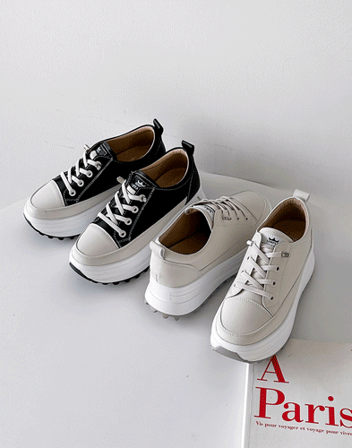 [소가죽] 통통 키높이 스니커즈 5.5cm (725Z5)