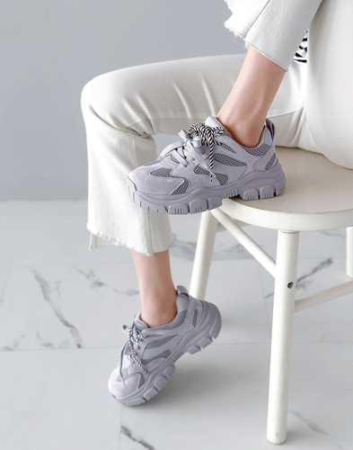 [소가죽] 메종 스니커즈 4cm (307C10)