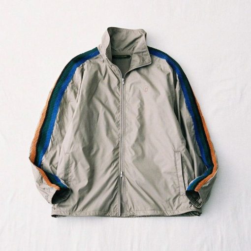 트랙 재킷 폴리에스터 베이지 DNA25B03-A